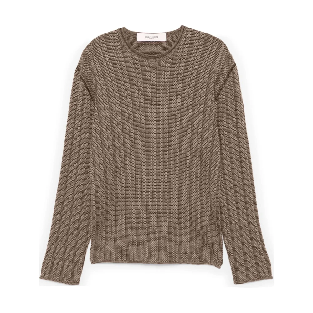 Golden Goose Bruine Trui Brown Heren