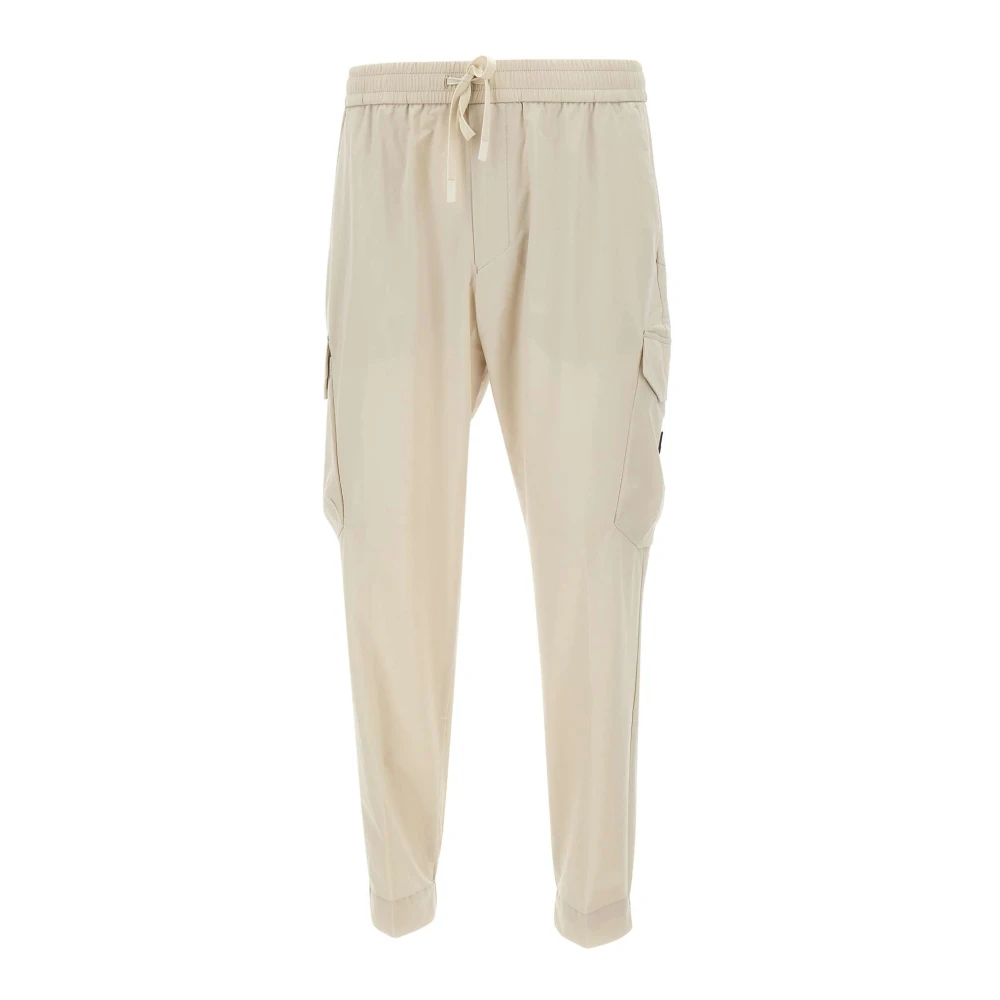 Hugo Men's Beige T_urbanex-Cargolight - Slim-Fit Trousers - Xs - Trousers