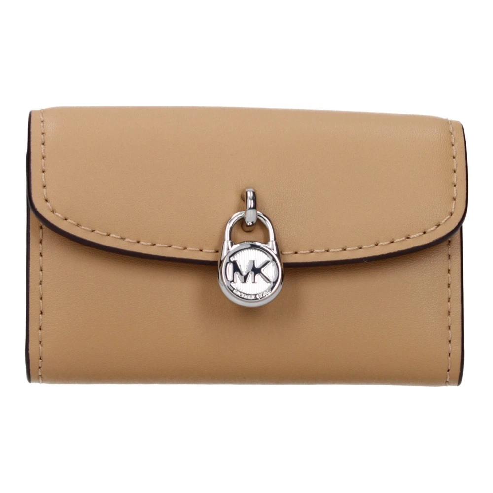Michael Kors Women's Brown Leather Wallet - Wallets & Cardholders - One Size- Accessories