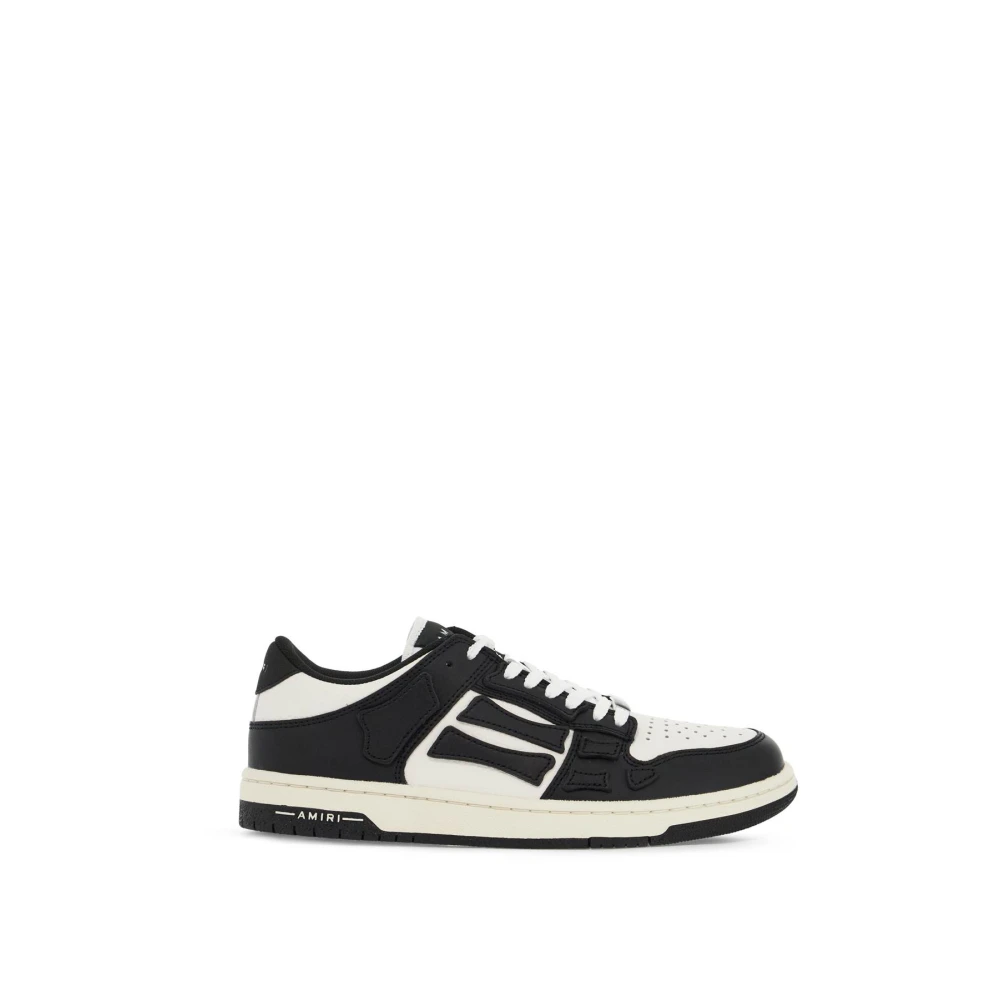 Amiri Lage Top Leren Sneakers Dames Schoenen Zwart