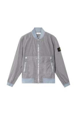 grey-nylon-metal-bomber-jacket