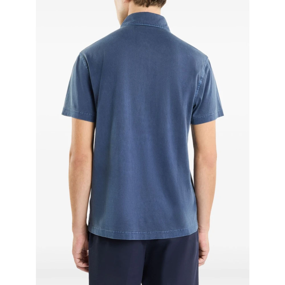 Fay Blauwe T-shirt en Polo Combo Blue Heren