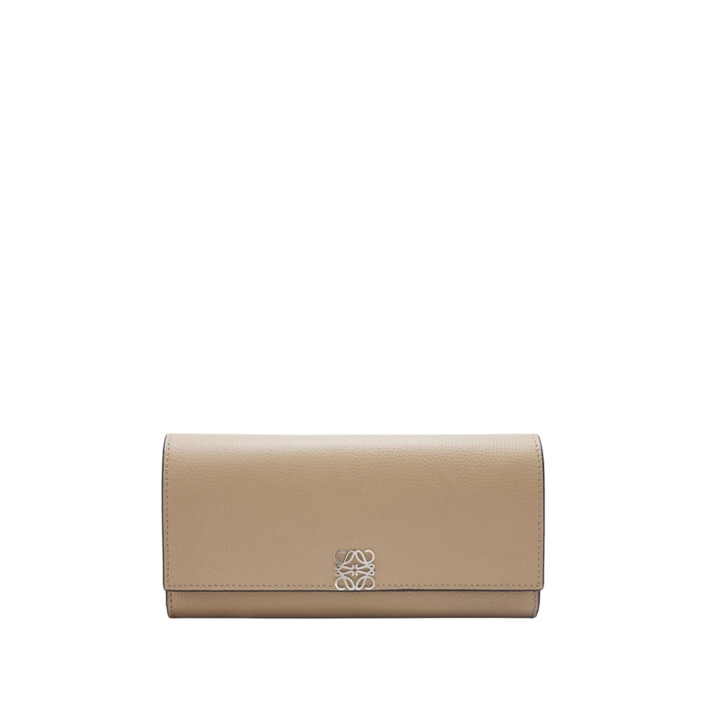 Loewe Women's Beige Anagram Continental Wallet