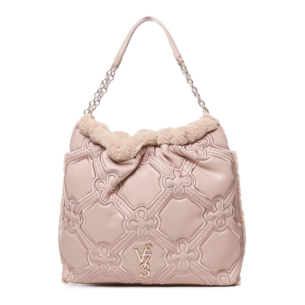 V73 Gewatteerde Nude Shopper Pink Dames