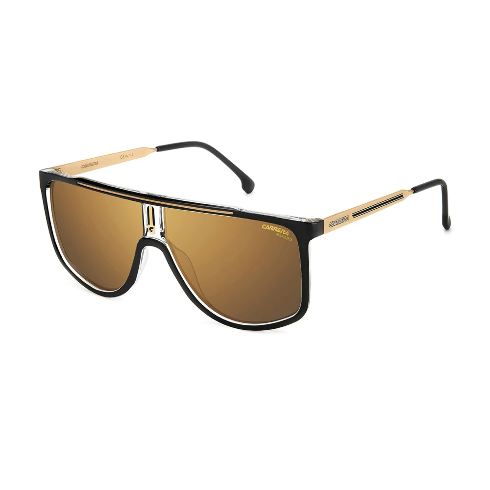 Carrera Unisex Black Bold Silhouette Sunglasses With Maxi Lenses