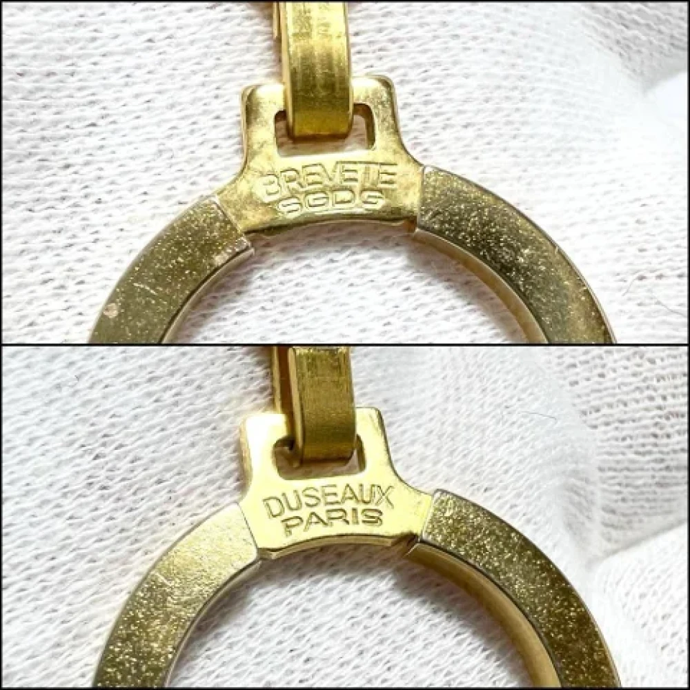 Louis Vuitton Vintage Pre-owned Metal key-holders Yellow Heren