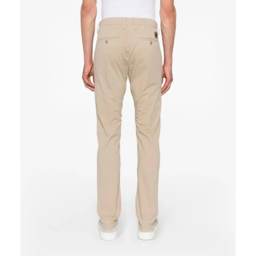 Jacob Cohën Sportieve Bobby Broek Beige Heren