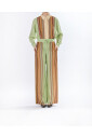pantalon-large-soie-raye-vert