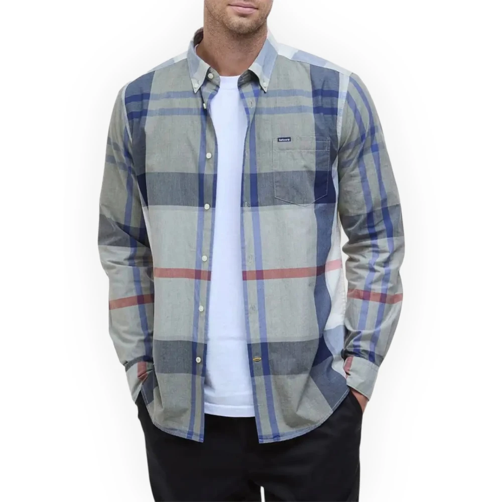 Barbour Getailleerd Overhemd voor Heren Multicolor Heren