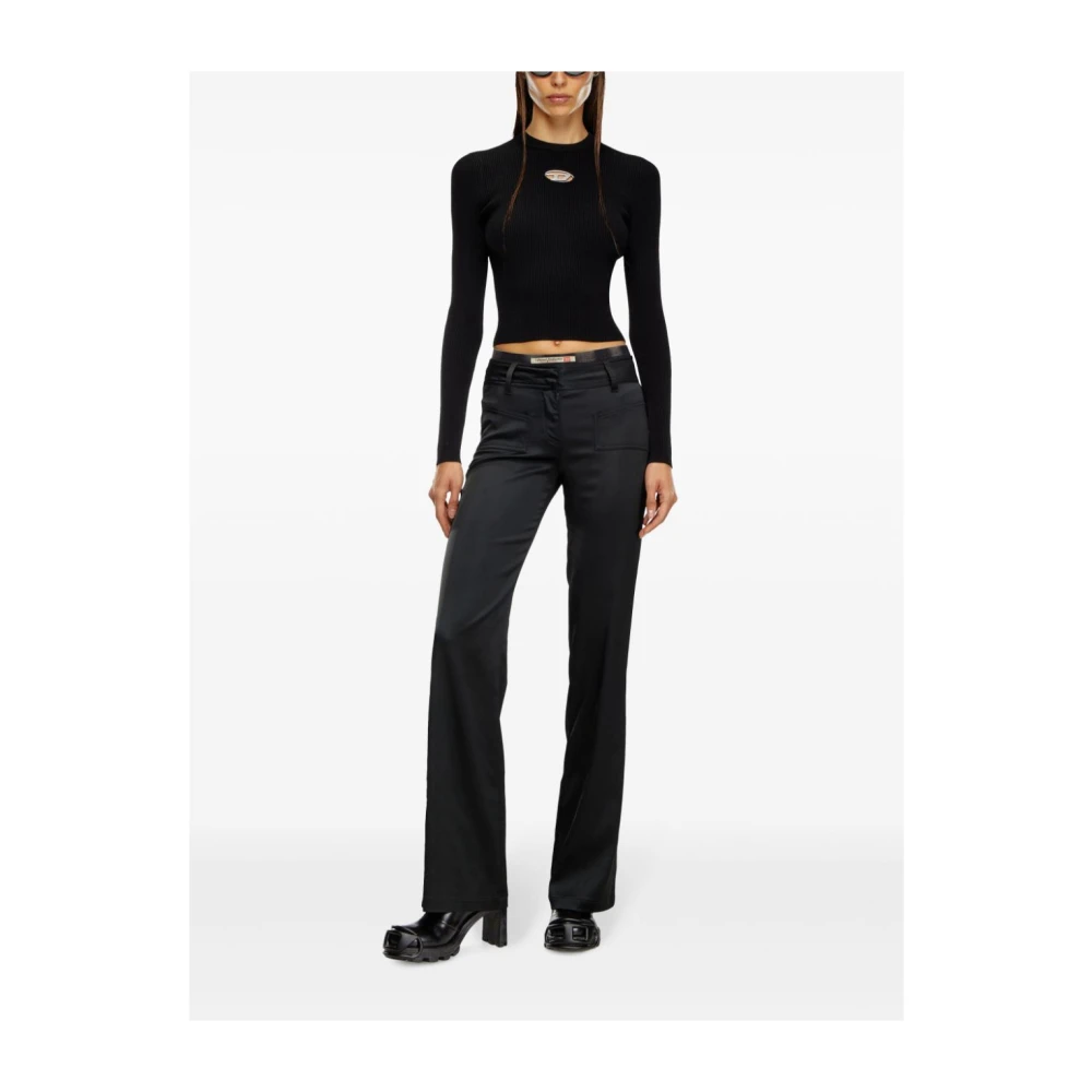 Diesel Stijlvolle Pullover Sweater Black Dames