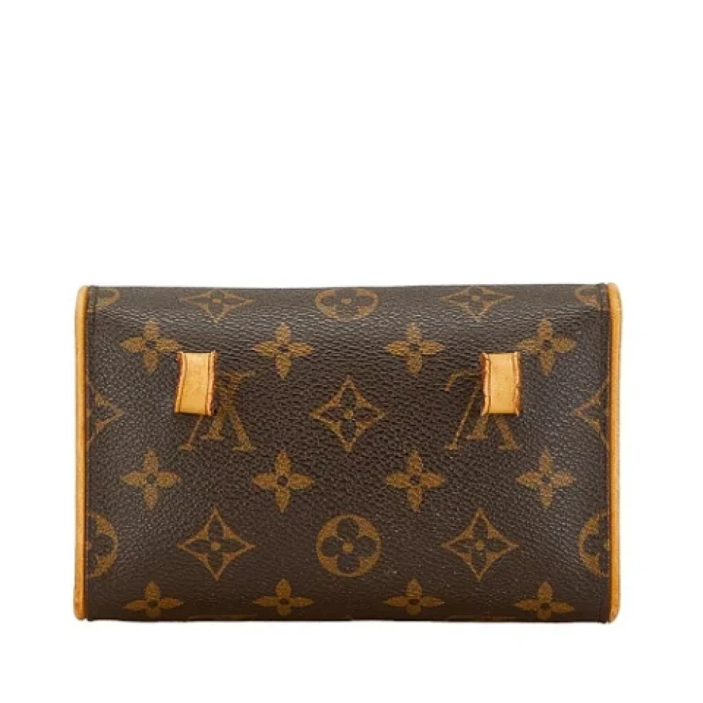 Louis Vuitton Vintage Pre-owned Plastic crossbody-bags Brown Dames