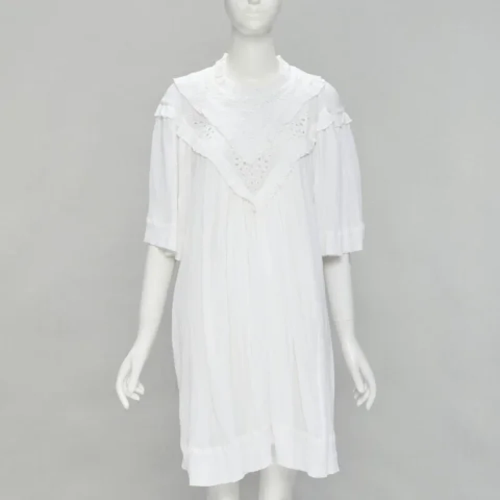 Isabel Marant Pre-owned Cotton dresses White Dames