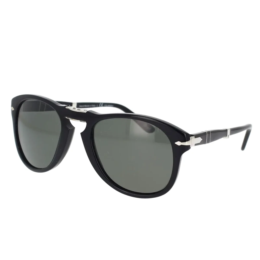 Persol Unisex Black Sunglasses, 54 Mm, Po0714 95/58 Sunglasses