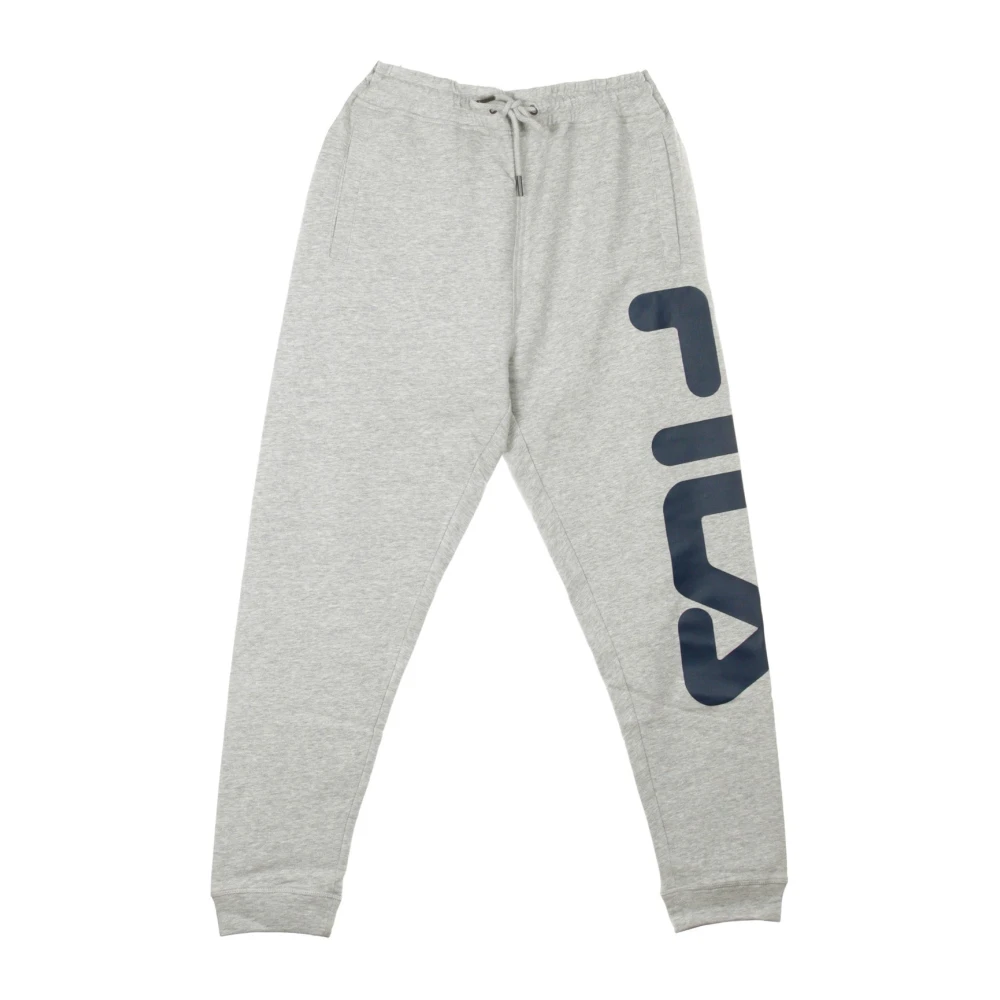 Fila Klassieke Fleece Trainingsbroek Licht Grijs Gray Heren