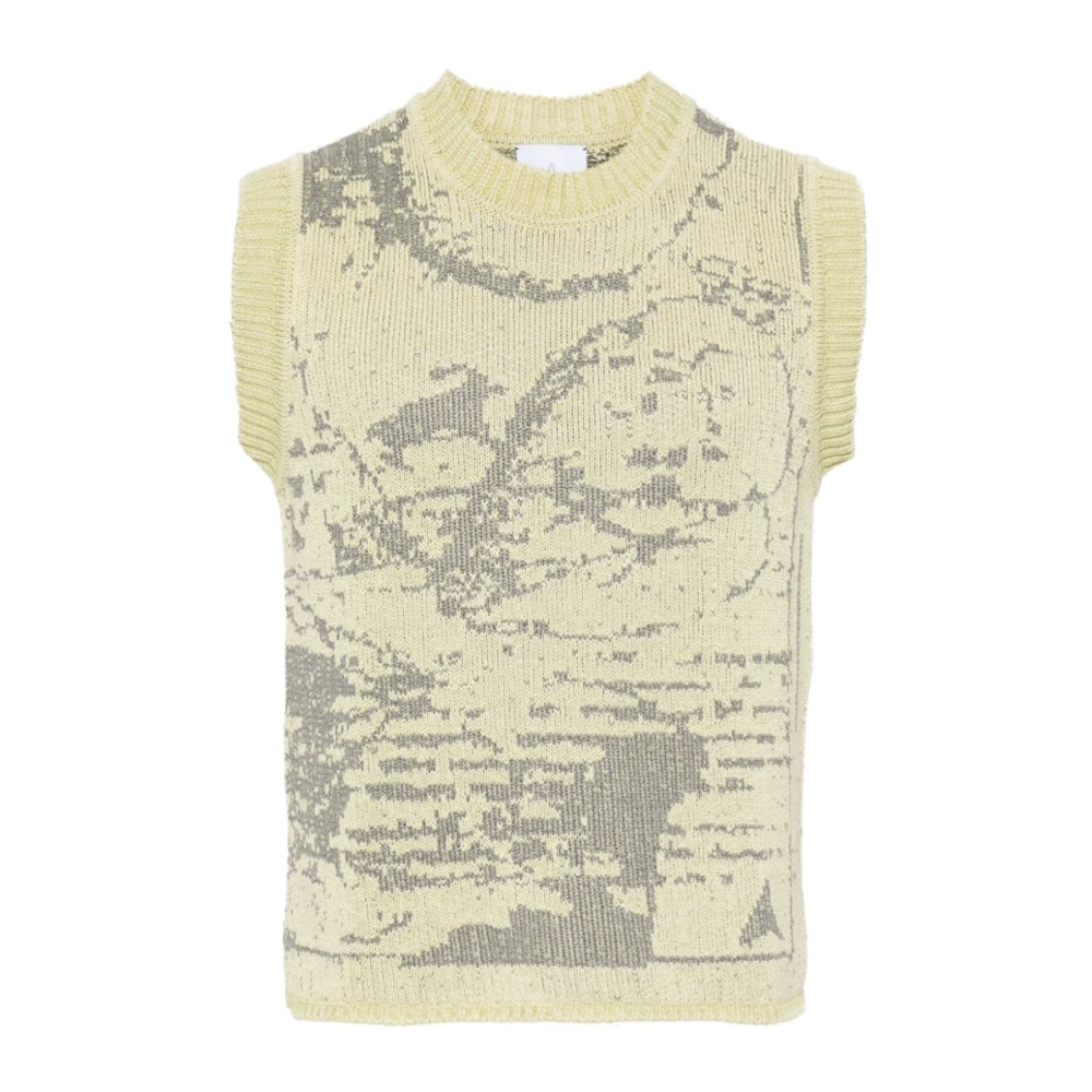 ROA Groene Appel Vest voor Stijlvolle Look Multicolor Heren