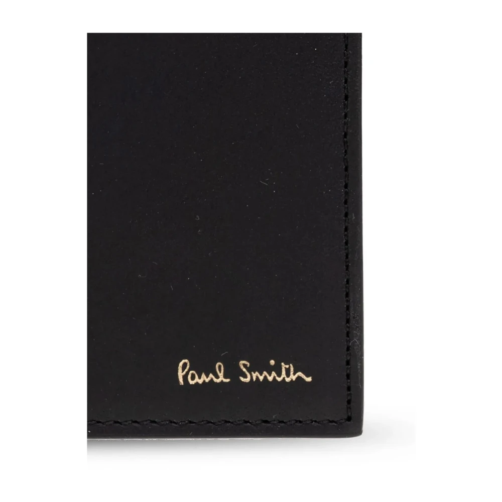 PS By Paul Smith Klassieke Herenportemonnee met Muntvak Black Heren