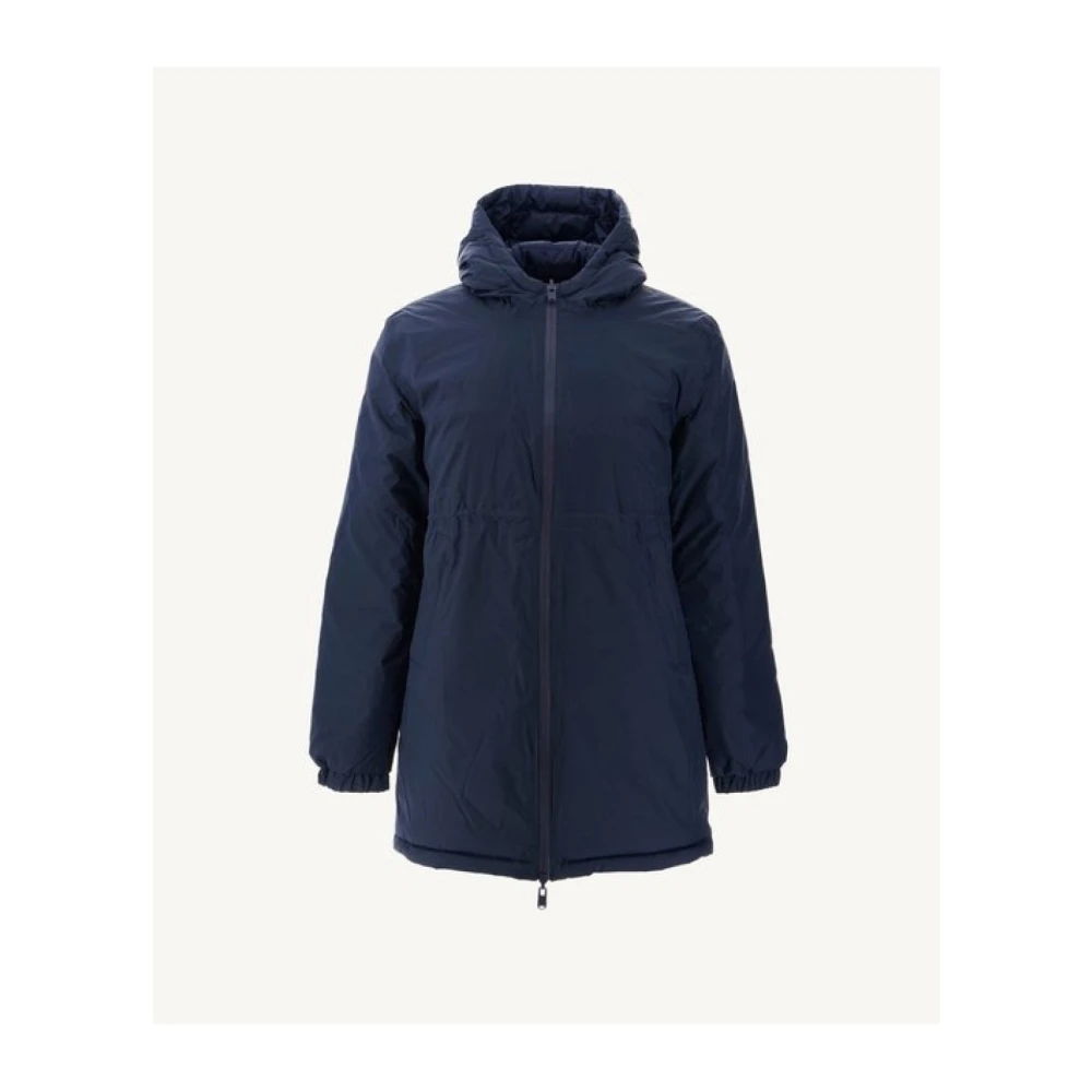 Jott Omkeerbare Lange Donsjas Blauw Blue Dames