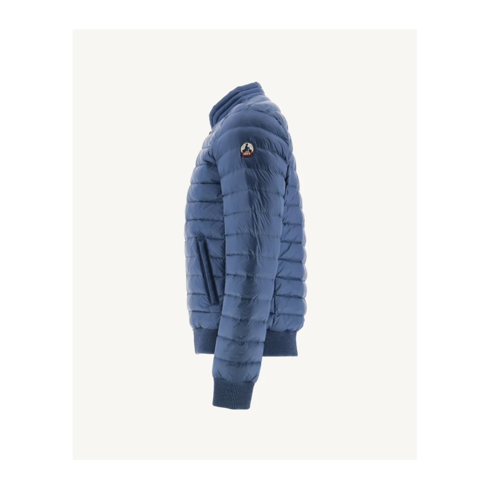 Jott Licht aansluitende gewatteerde jas Blauw Blue Heren