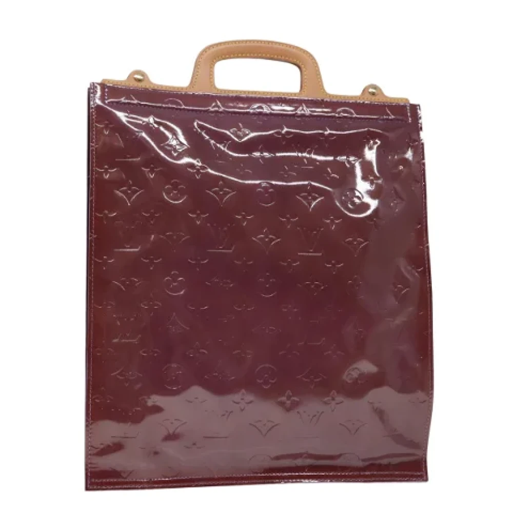 Louis Vuitton Vintage Pre-owned Leather totes Purple Dames