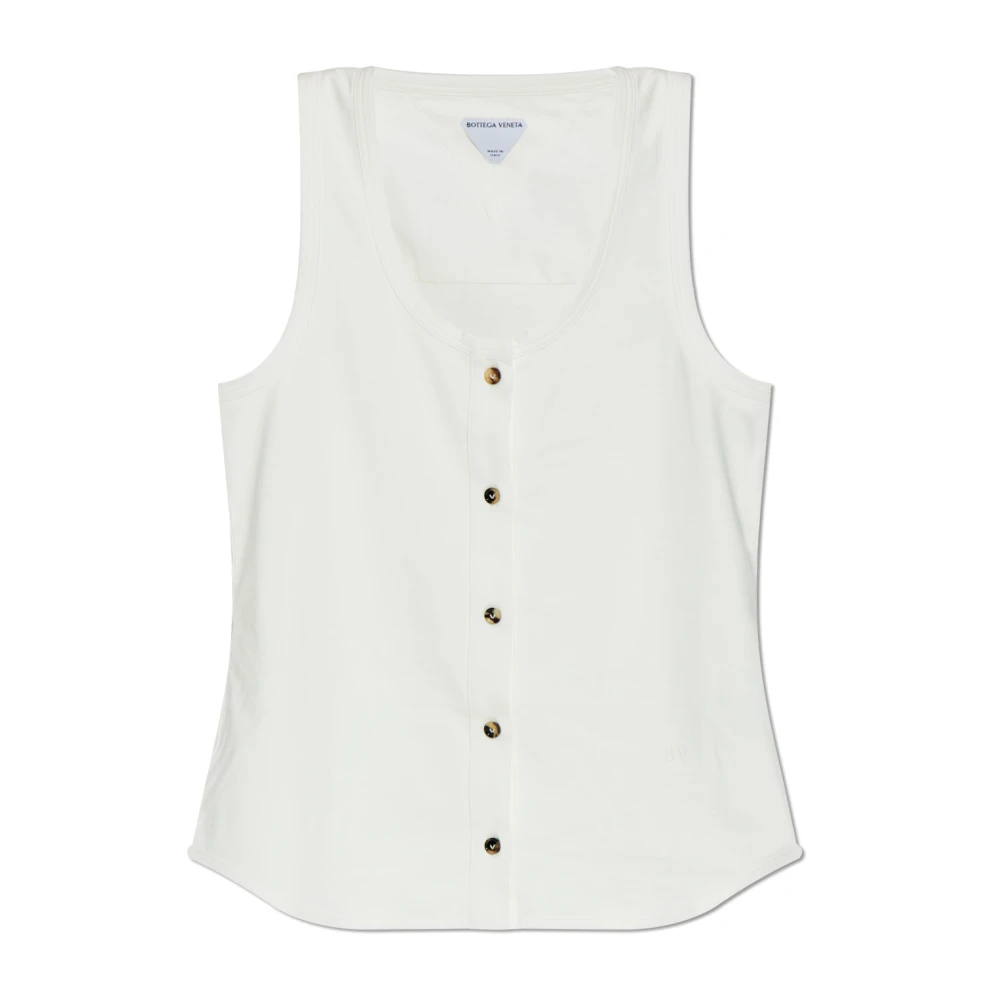 Bottega Veneta Top met sluiting White Dames