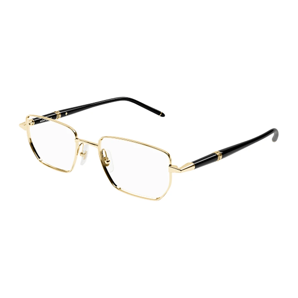 Montblanc Metalen optische monturen Aw24 Yellow Heren