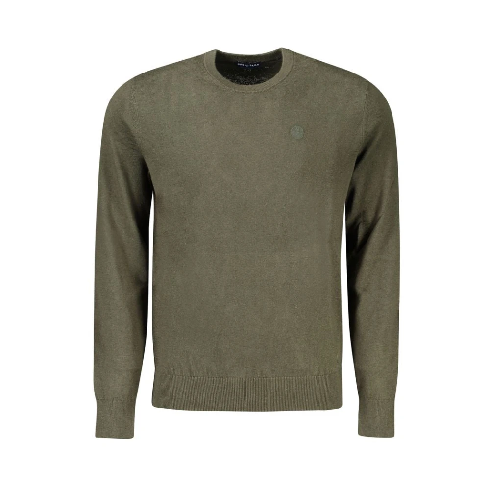 North Sails Men's Green Cotton Pullover