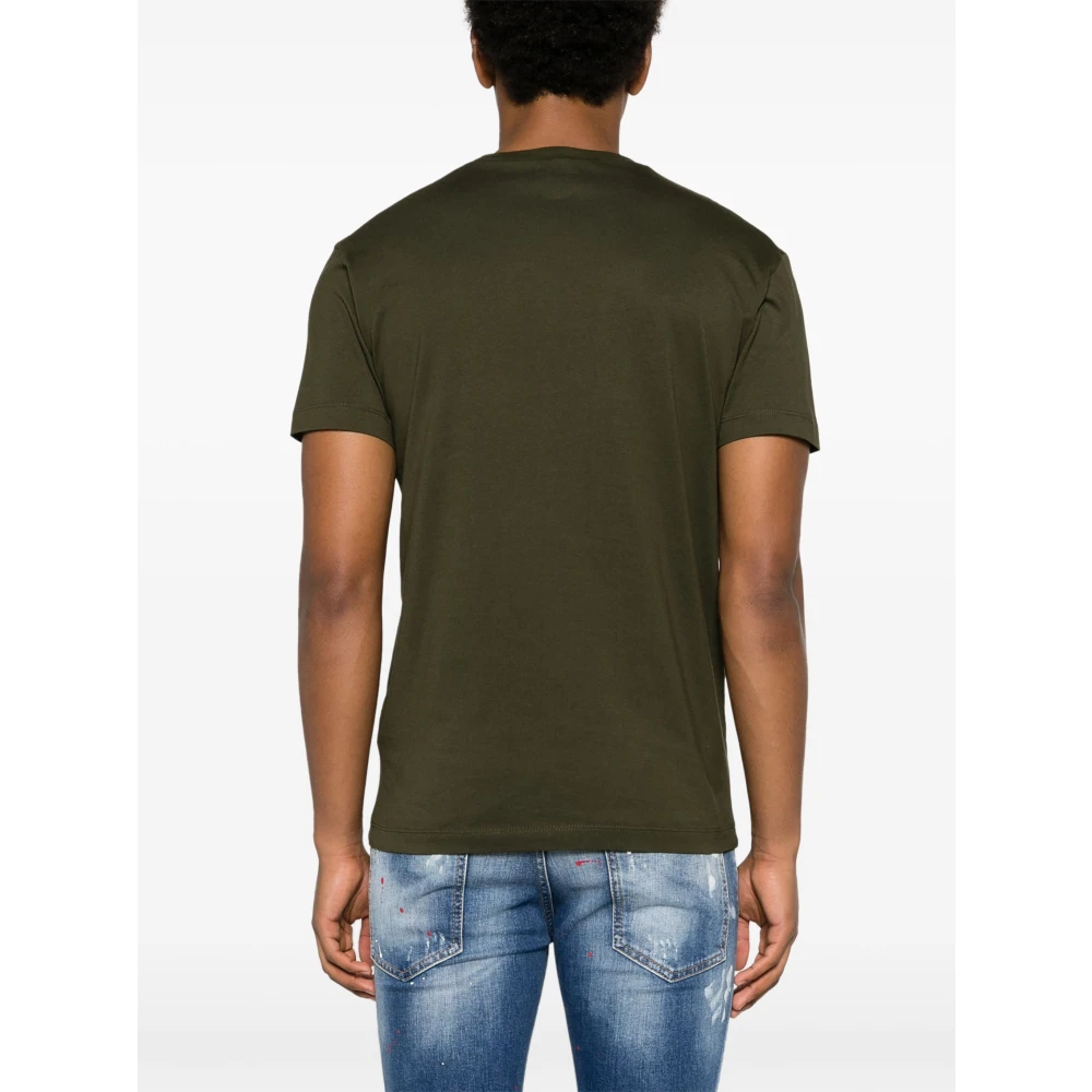 Dsquared2 Groene T-shirts en Polos Green Heren