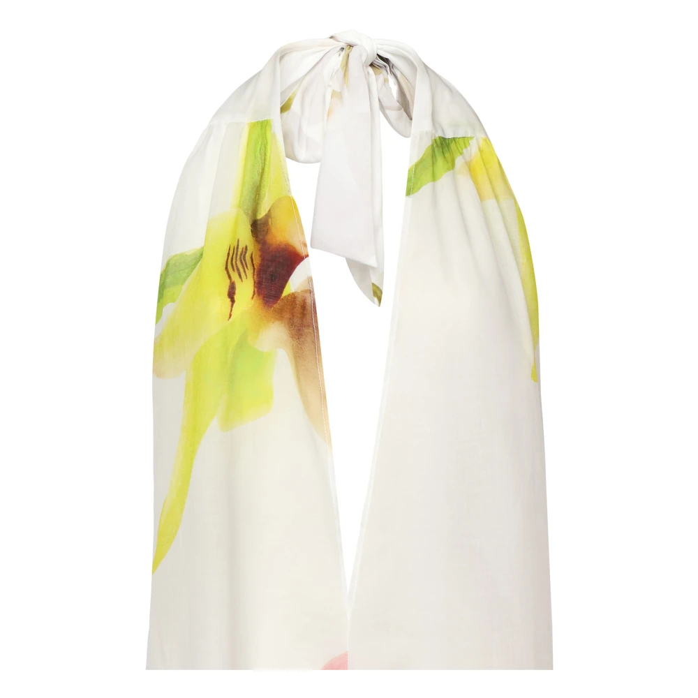 Genny Witte Jurk Vestiti Multicolor Dames