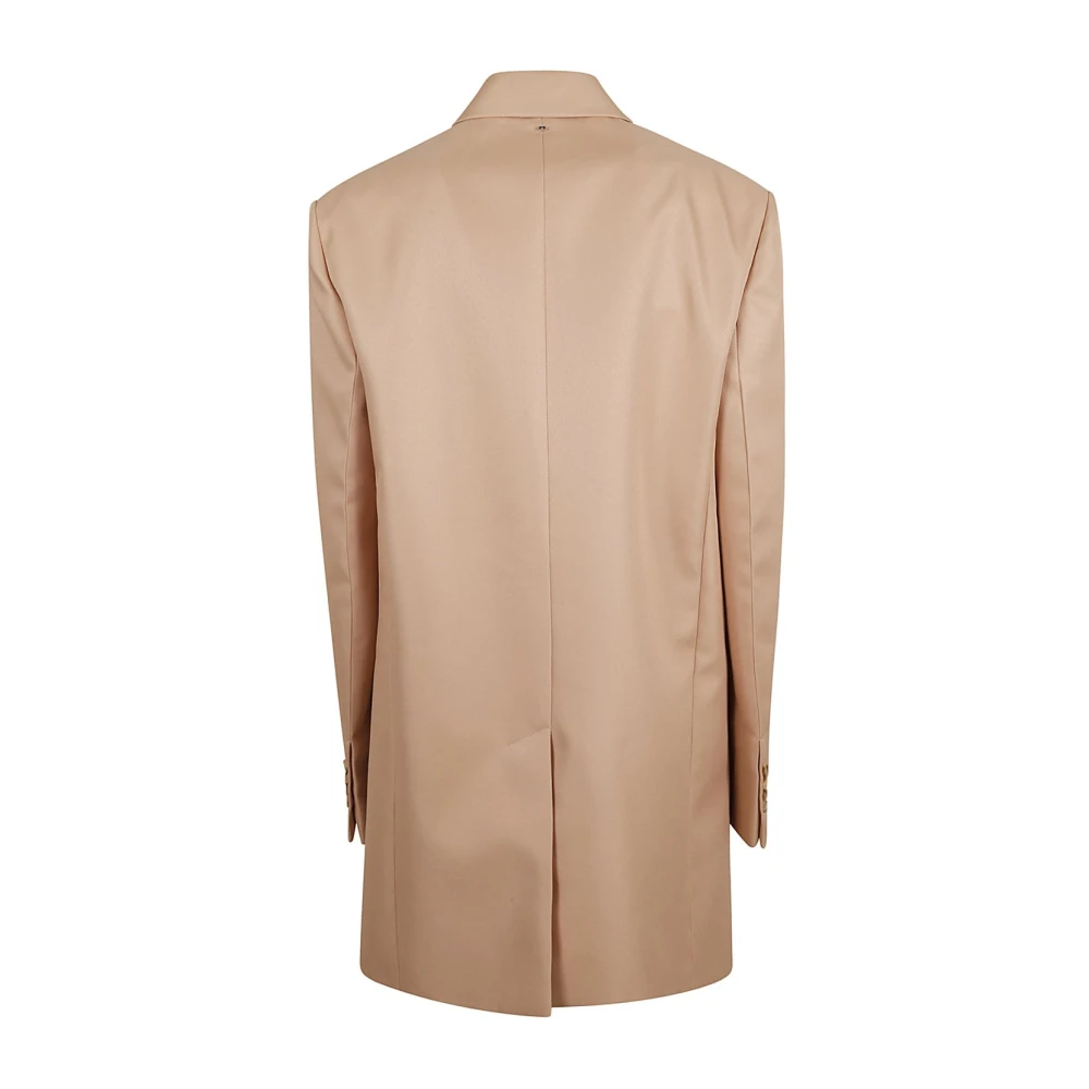 SPORTMAX Beige Blazer Verhoog Stijl Chic Verfijnd Beige Dames