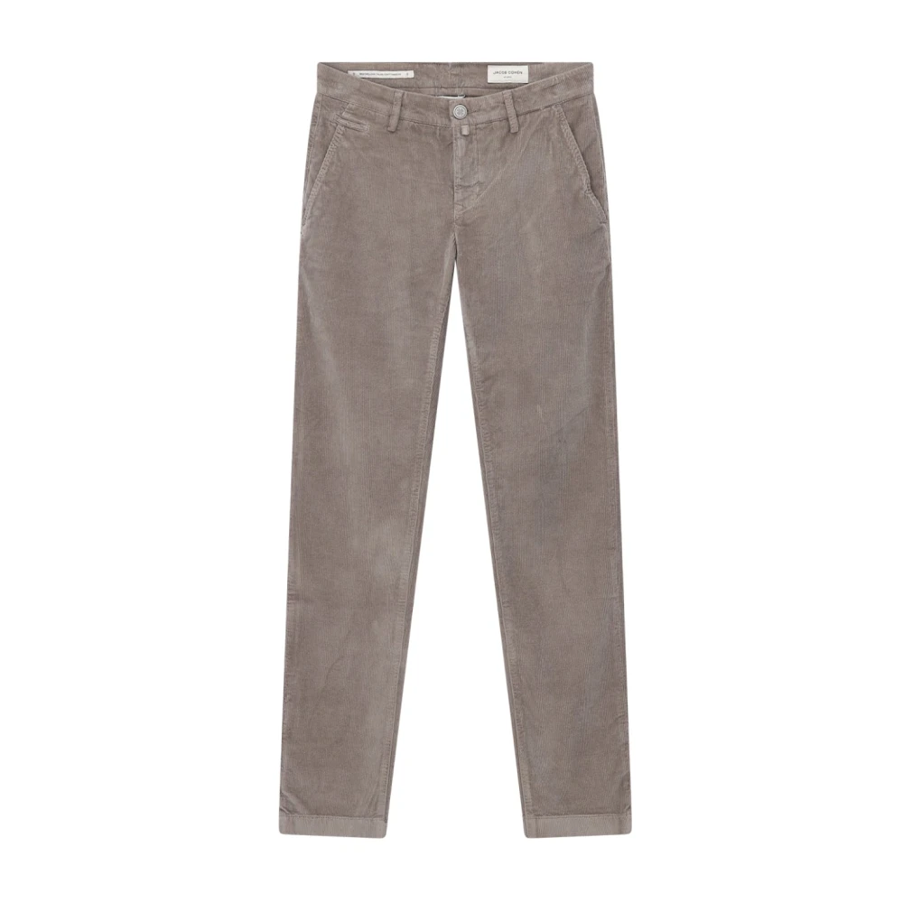Jacob Cohën Slim-Fit Trousers - Male - Slim-Fit Trousers - Brown - W32 - Trousers