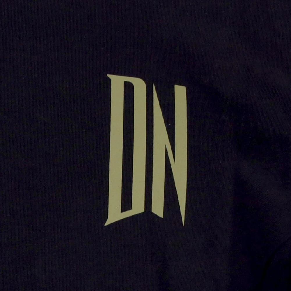 Dolly Noire Dragon Tee Zwart Korte Mouw T-shirt Black Heren