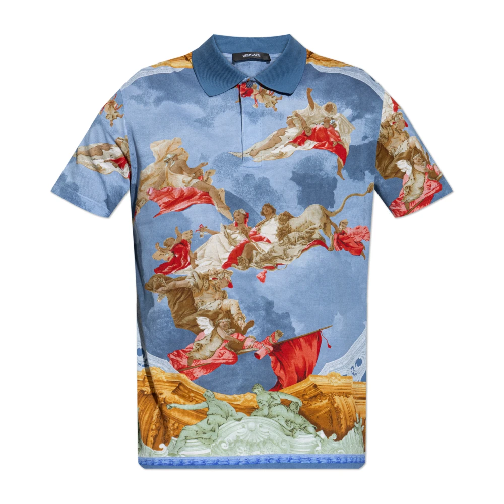Versace Herren Multicolor Oberteile, Mehrfarbig, Xlgröße: