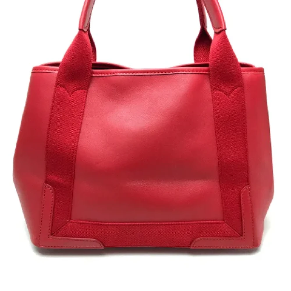 Balenciaga Vintage Pre-owned Leather balenciaga-bags Red Dames