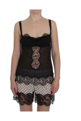 black-silk-floral-lace-lingerie-top