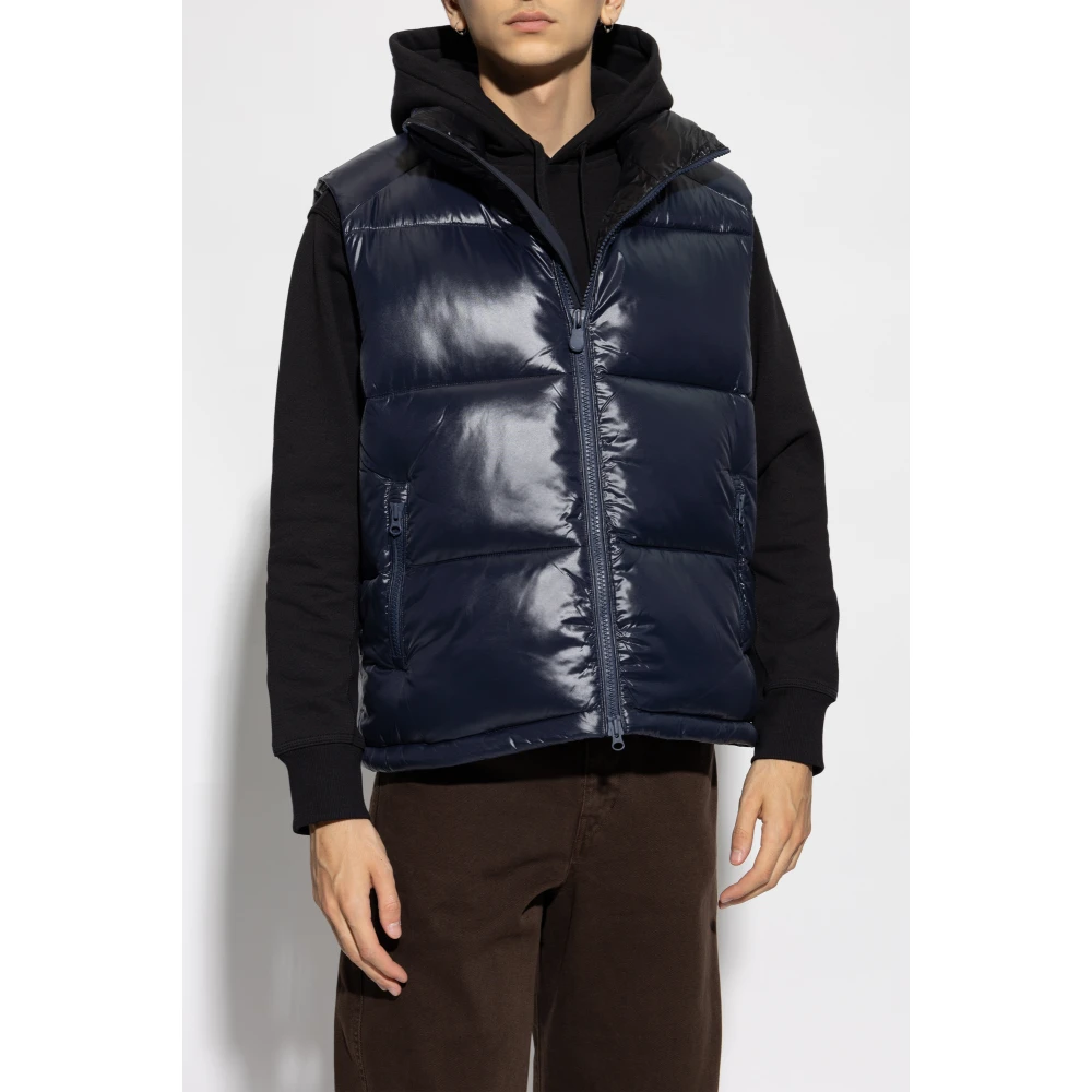 Save The Duck Gewatteerd vest Ailantus Blue Heren