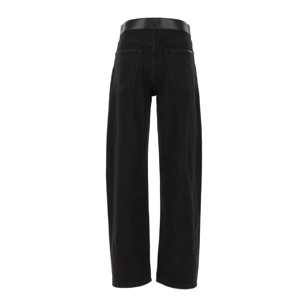 alexander wang Klassieke Denim Jeans voor Dagelijks Gebruik Black Dames