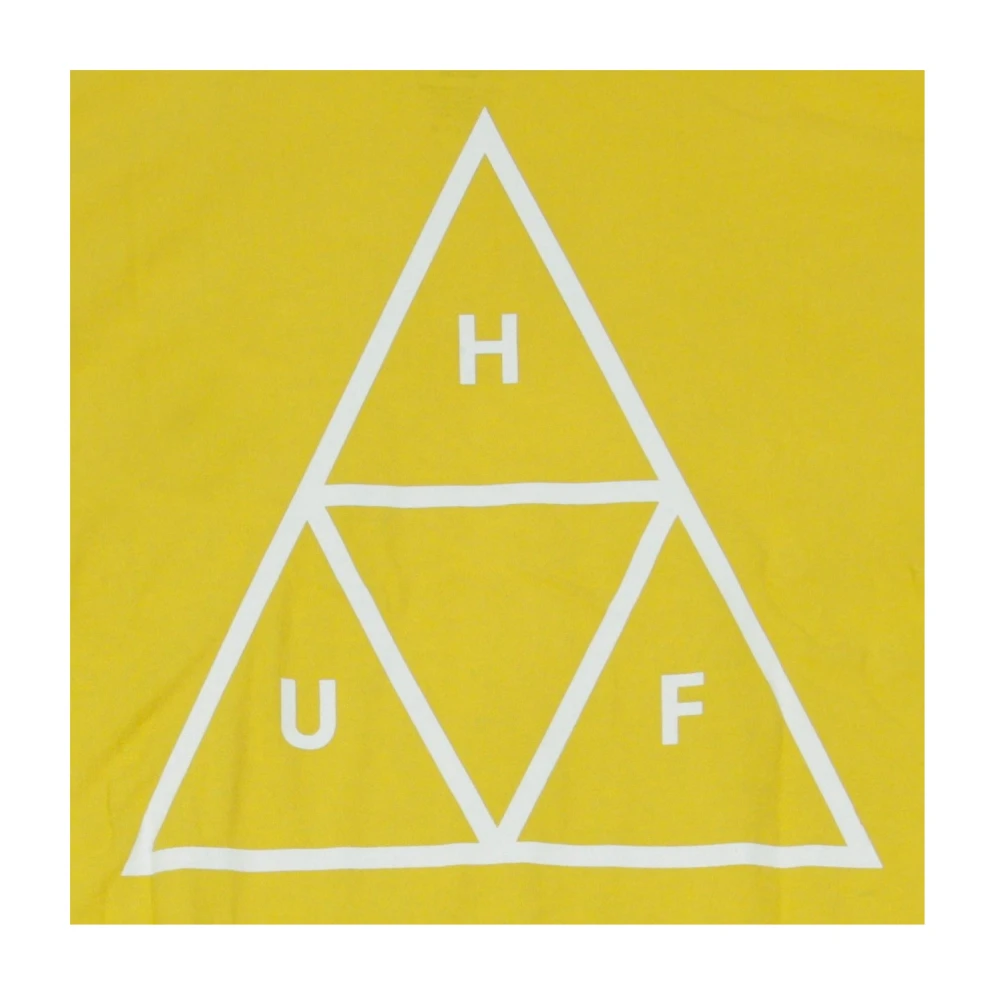 HUF Essentials TT T-Shirt Green Heren