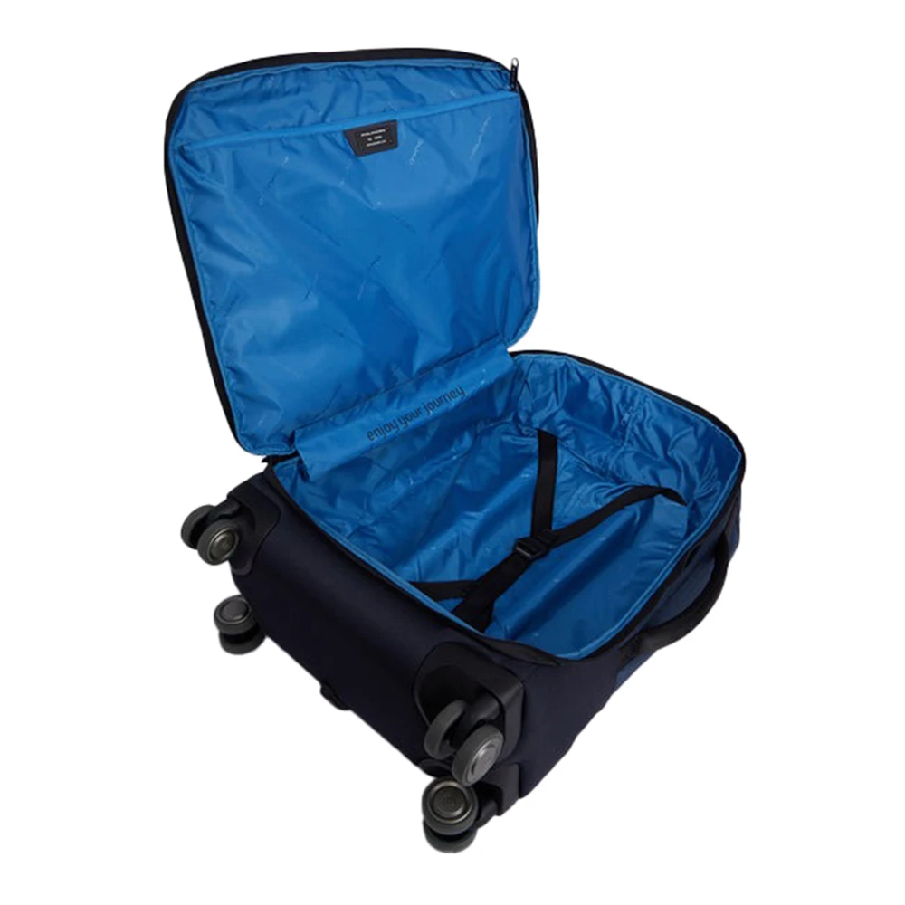 Piquadro Blauwe Stoffen Reistas Blue Unisex