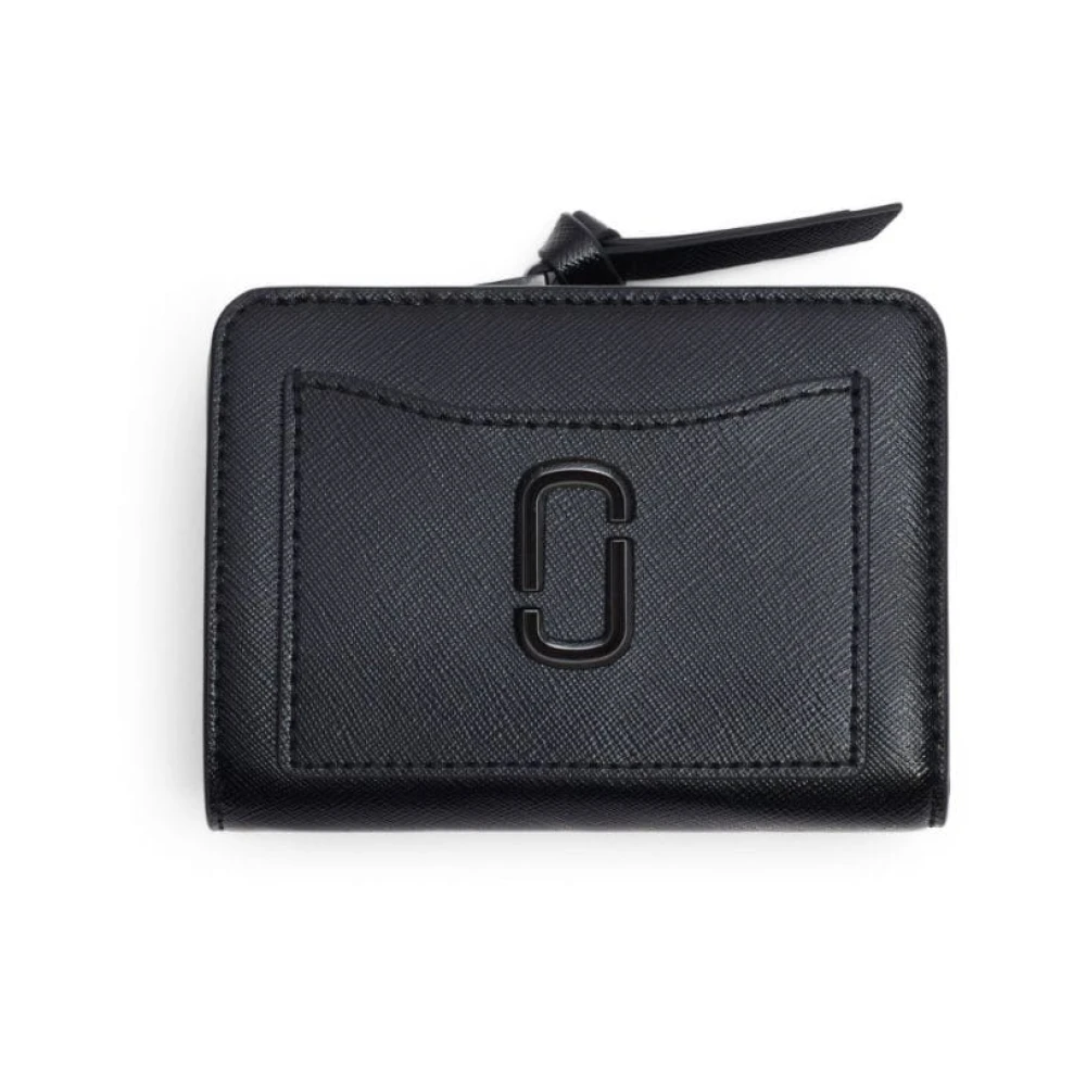 Marc Jacobs Mini compacte portemonnee Black Unisex