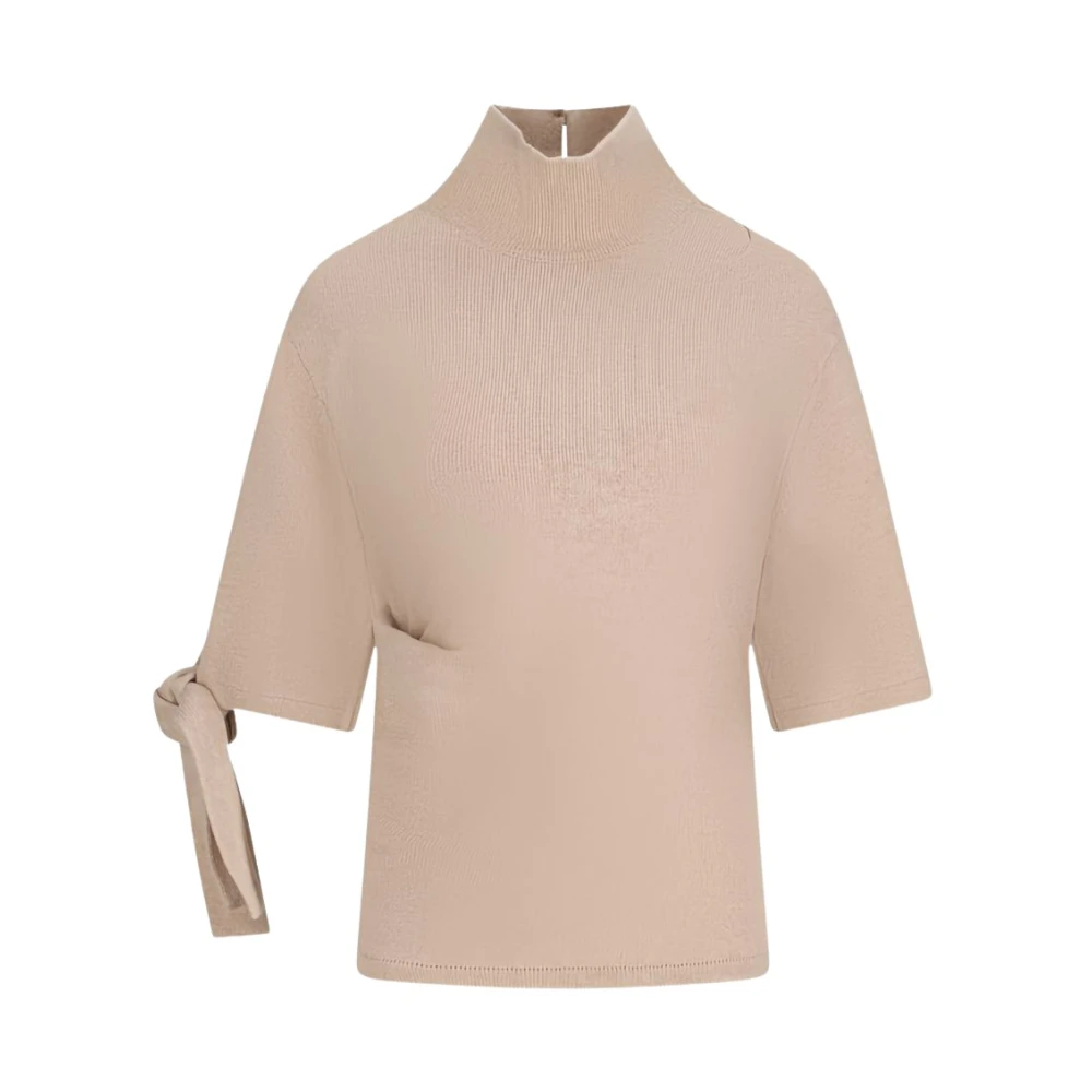 Jacquemus Donna Beige Maglie, S, New,