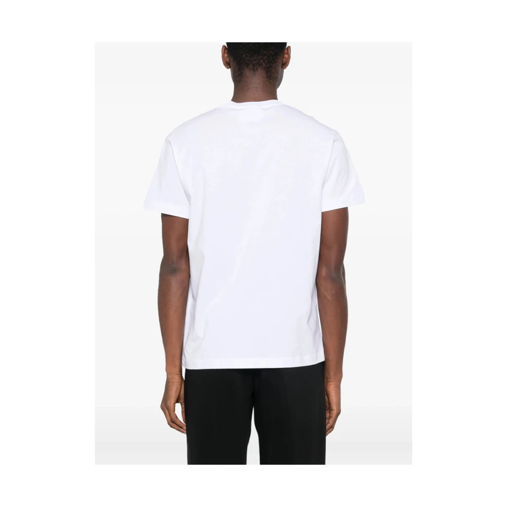 Versace Jeans Couture Witte Crew Neck T-shirt White Heren