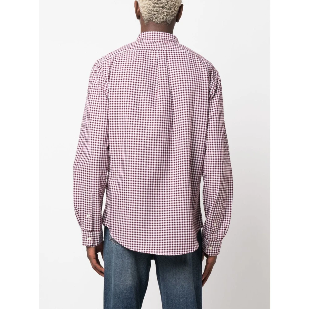 Polo Ralph Lauren Paarse Overhemden voor Mannen Aw24 Purple Heren