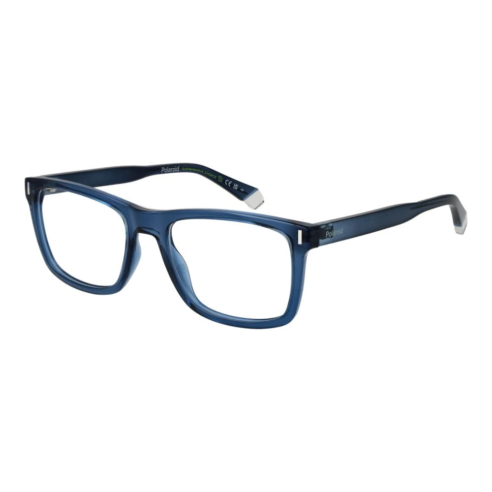 Polaroid Unisex Blue Rectangle Optical Frames