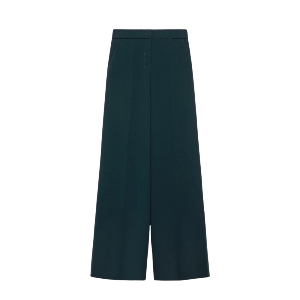 Max Mara Klassieke Viigipüksid Green Dames