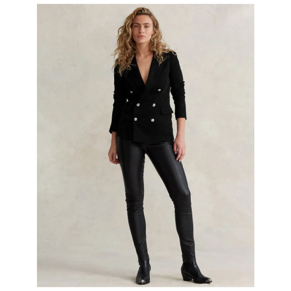 Polo Ralph Lauren Klassieke Getailleerde Blazer Black Dames