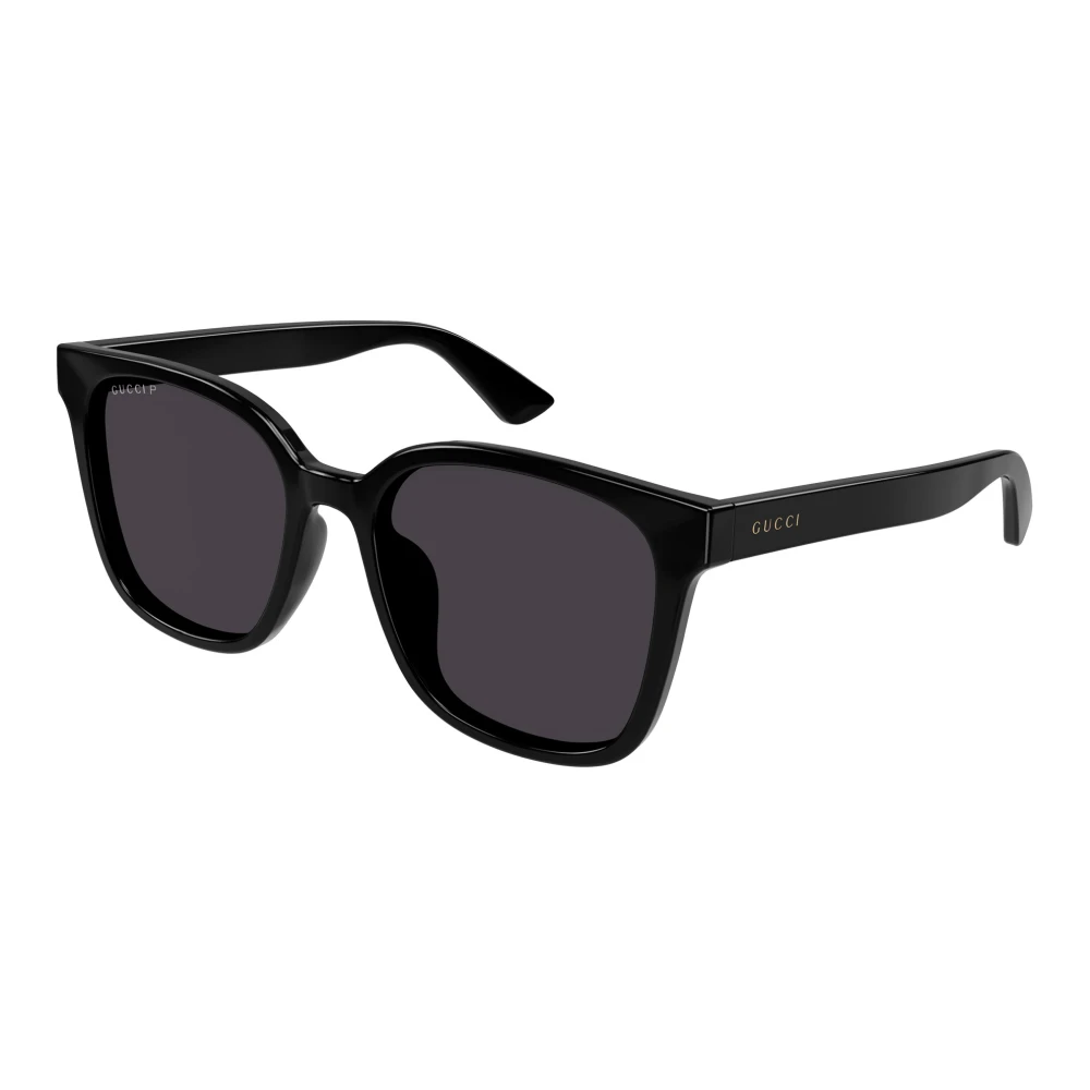 Gucci Men's Black Sunglasses, 56 Mm, Square Sunglasses