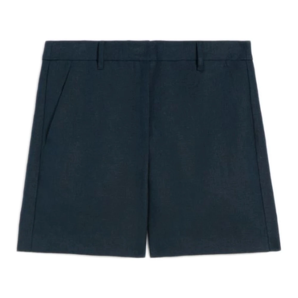 Max Mara Women's Blue Casual Shorts - Casual Shorts - Xs- Shorts