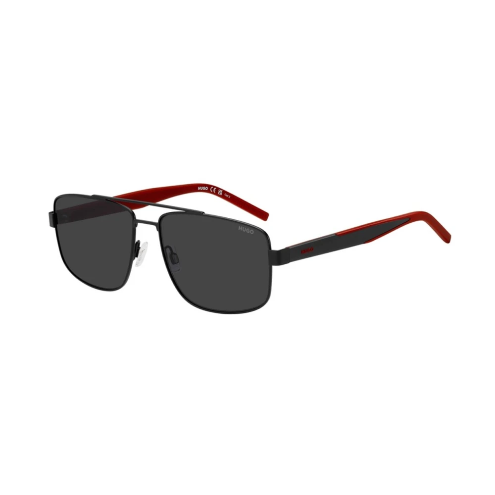 Hugo Men's Black Sunglasses, 59 Mm, Authentic Stylish Glasses With Top-Notch Service