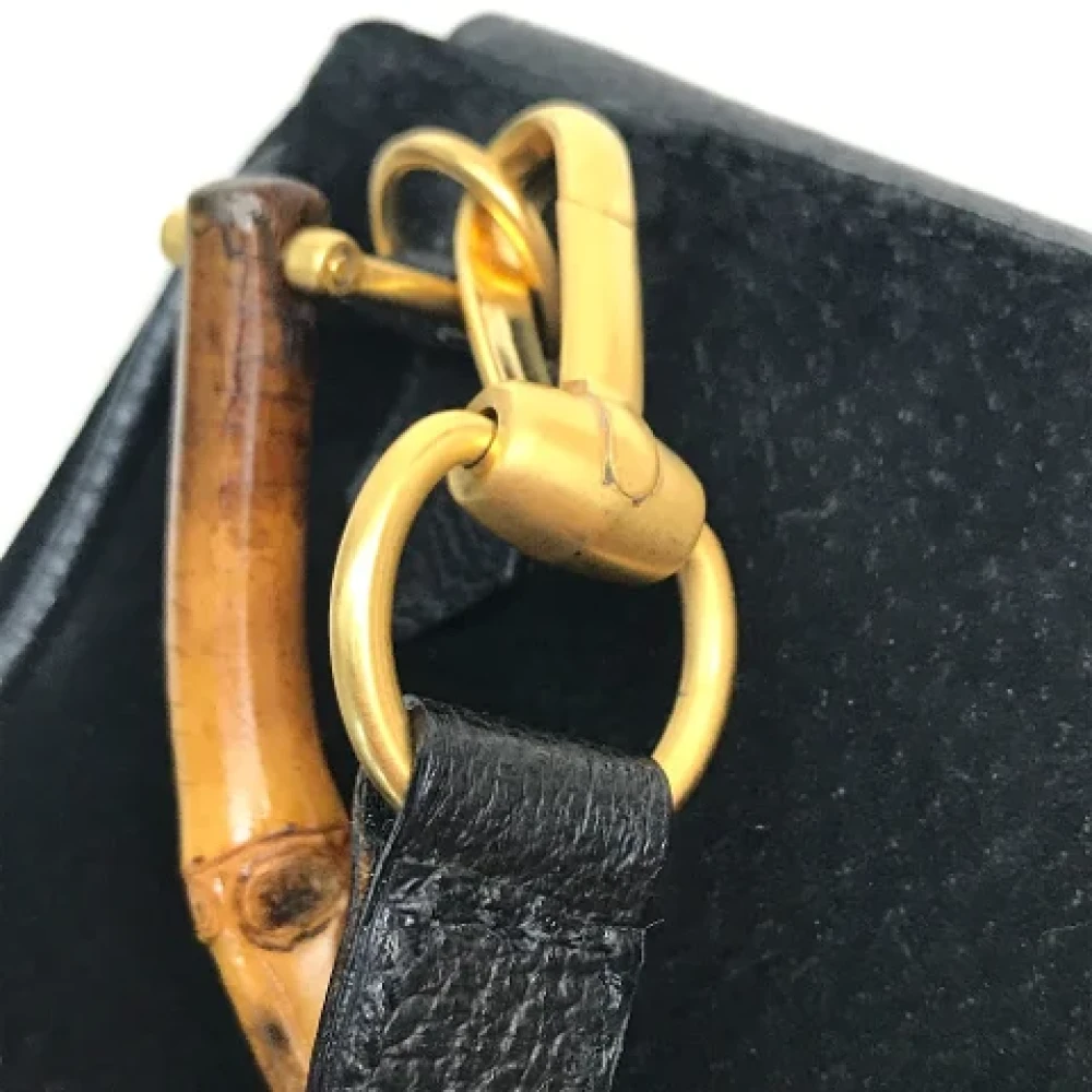 Gucci Vintage Pre-owned Suede gucci-bags Black Dames