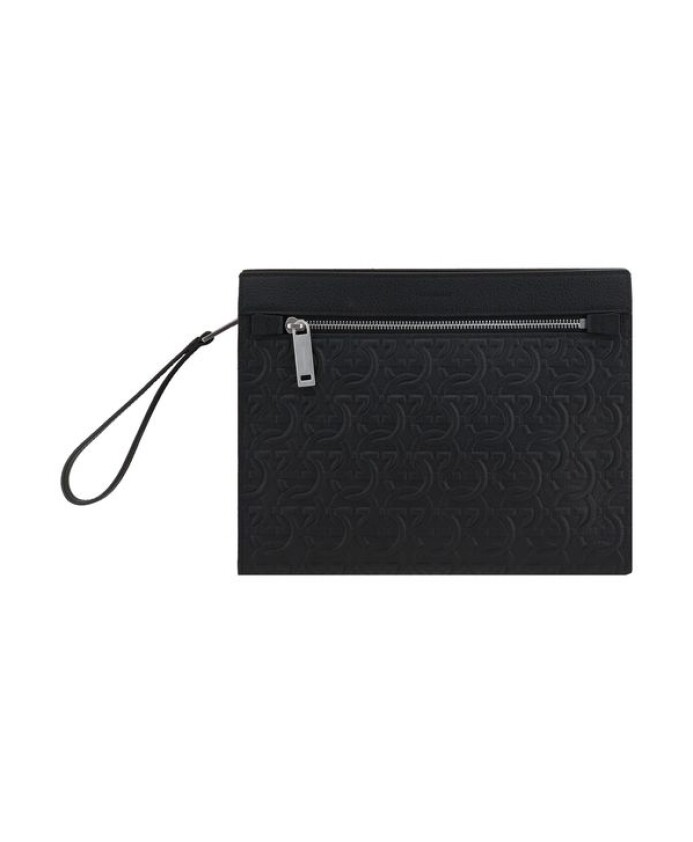 gancini-leather-pouch-bag